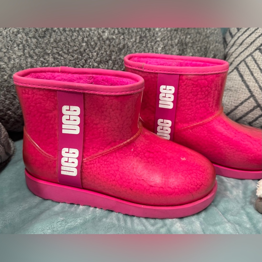 UGG Fuchsia Ankle Boots
